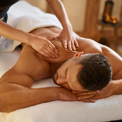 Bild von Sportmassage (Rücken oder Beine)